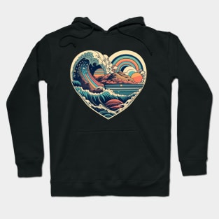 Wave Heart Tee! Hoodie